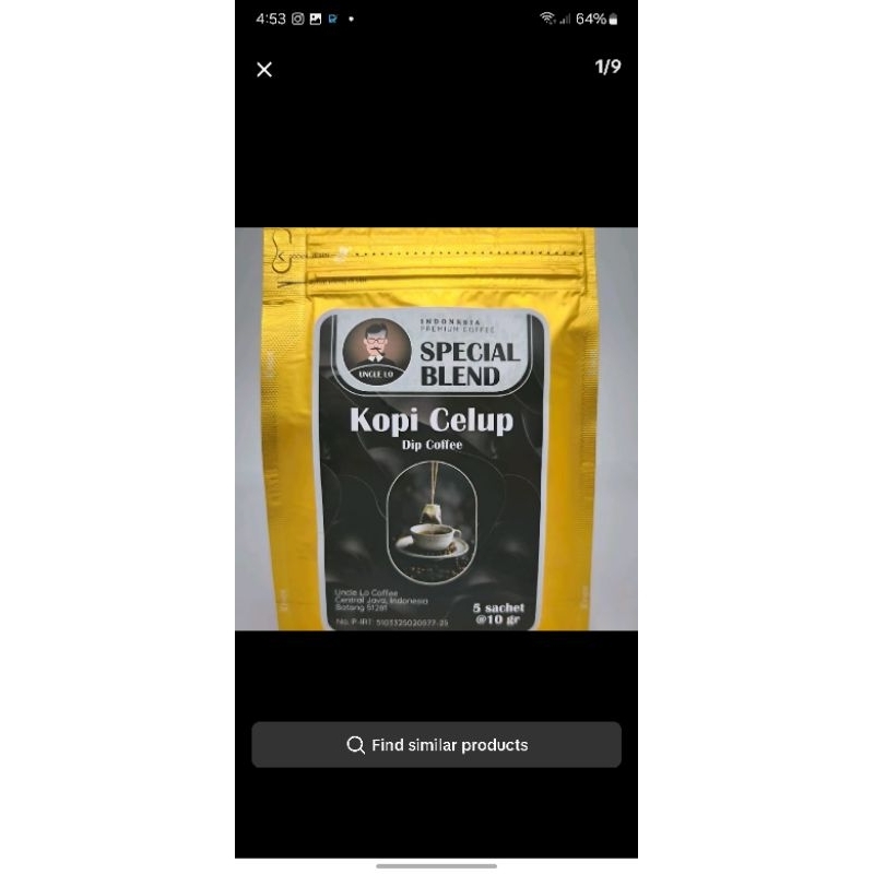 

Kopi Celup
