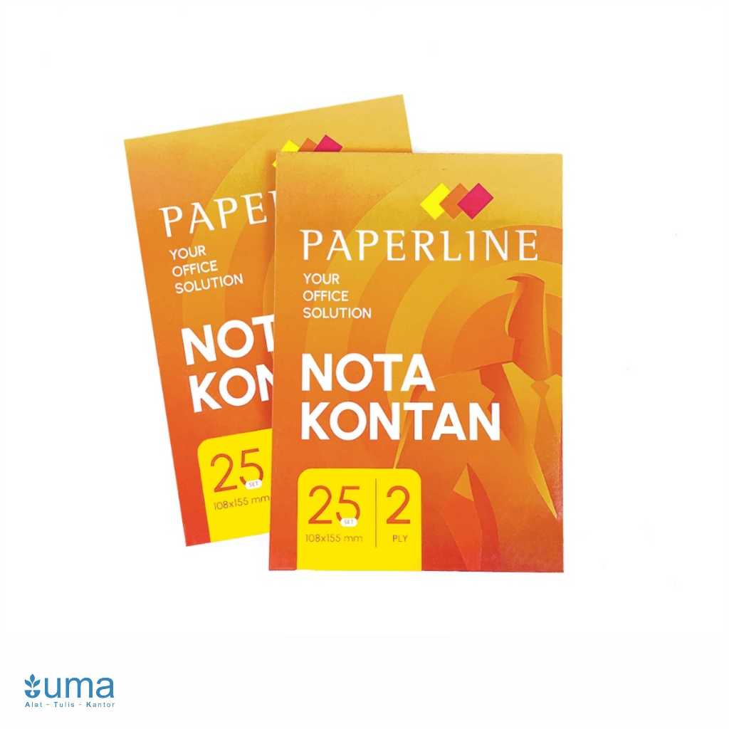 

Nota Kontan Kecil Paperline 2 Ply (NK K2 NCR)