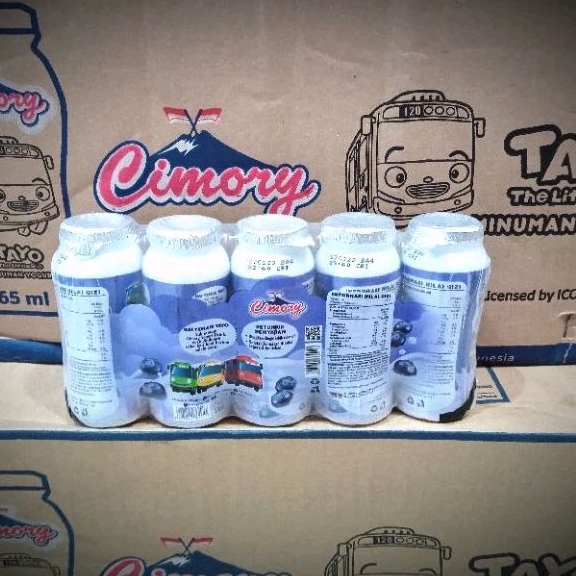 

Cimory Yogurt Tayo 65ml Rasa Blueberry 5 pcs / pack