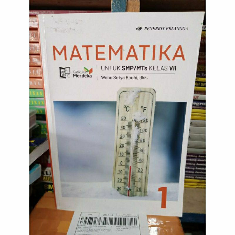 

buku paket matematika kelas 7 kurikulum merdeka Erlangga