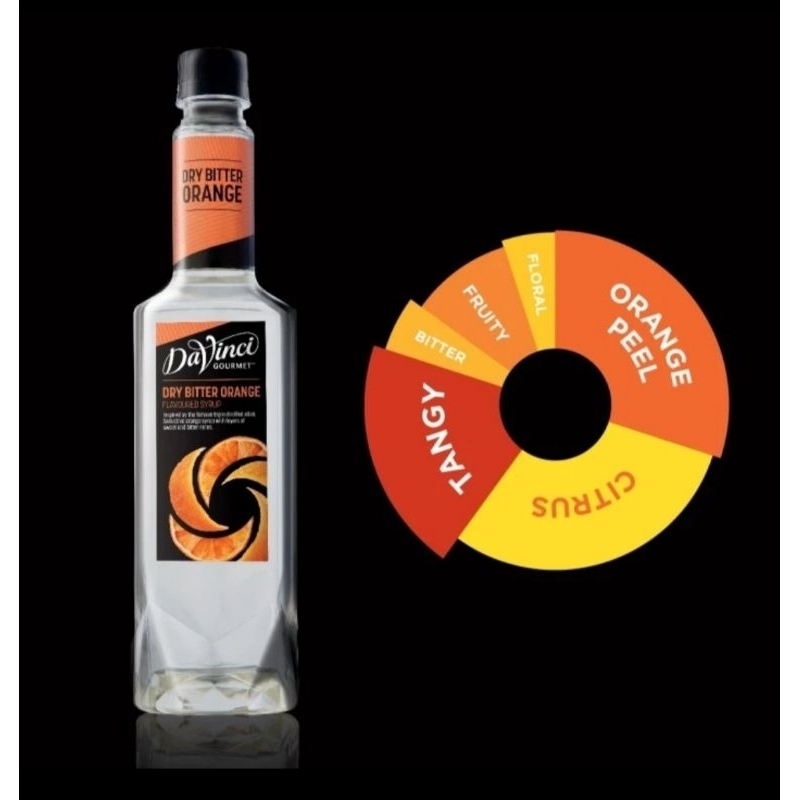 

Davinci Syrup Dry Bitter Orange - Sirup rasa Dry Bitter 750 ml