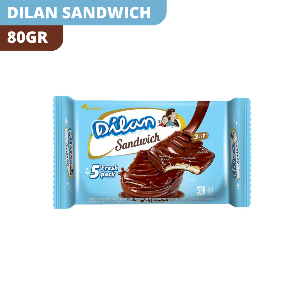 

DILAN SANDWICH COKLAT ISI 5 FRESH PACK 80gr