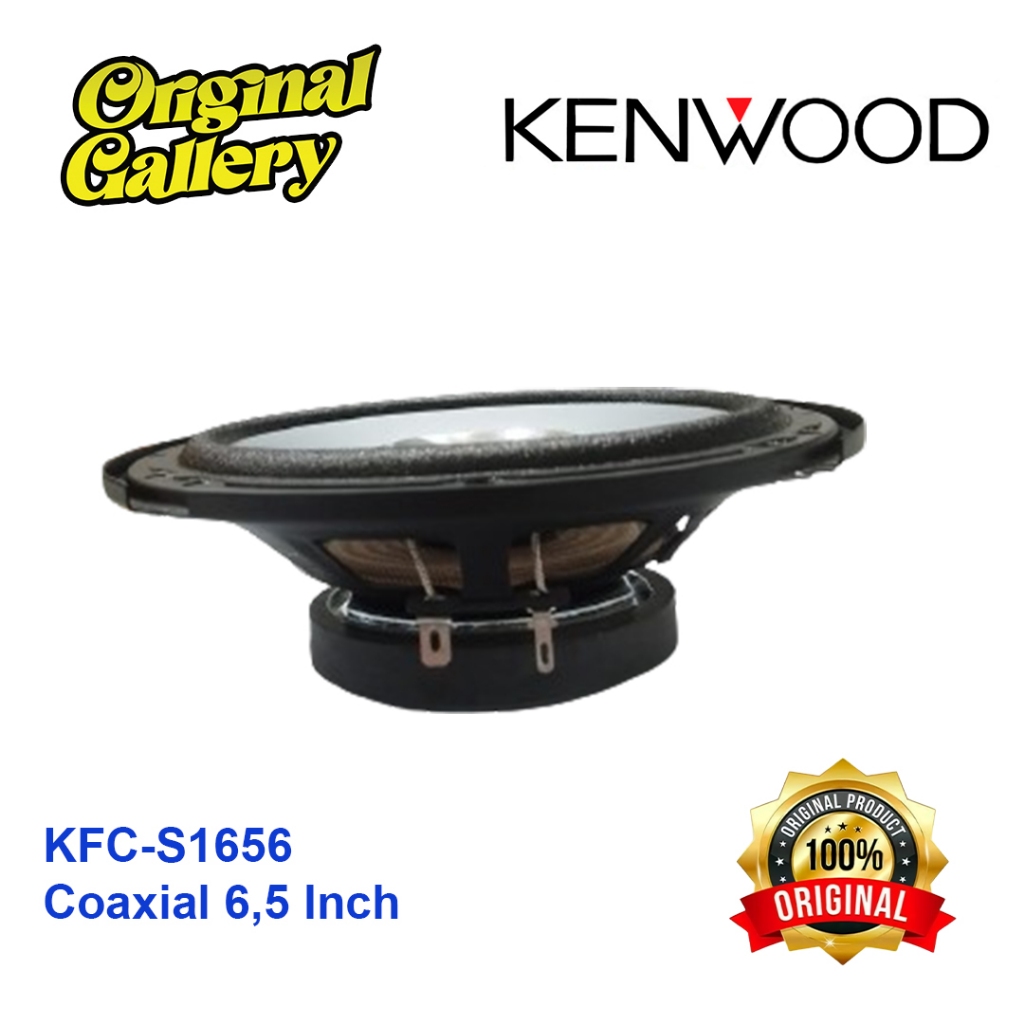 KENWOOD Speaker Coaxial KFC S1656 6inch Speaker Mobil Kenwood