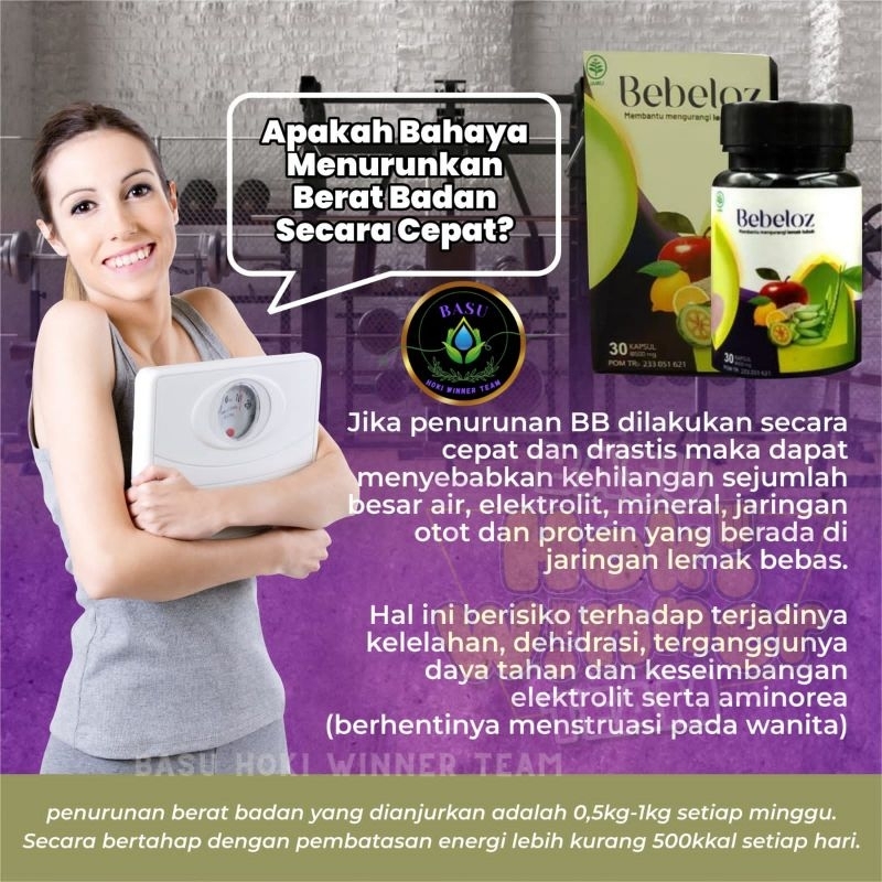 

Bebeloz BASU/ obat diet aman