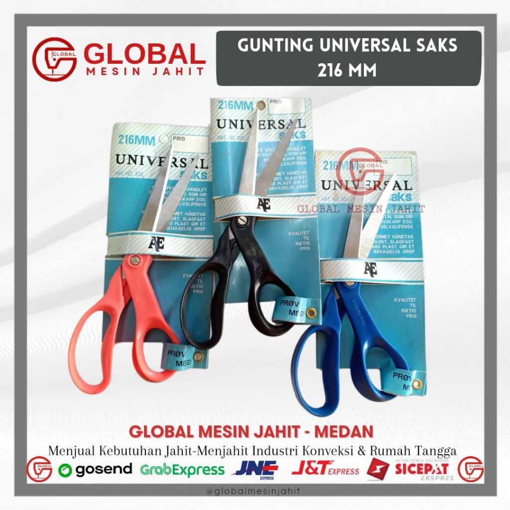 

GUNTING UNIVERSAL SAKS / TAILOR SHEARS 216 MM