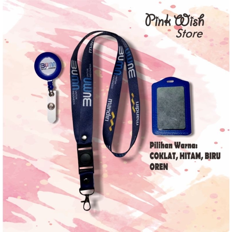 

Tali idcard MANDIRI A navy / lanyard MANDIRI A [READY STOCK] TERMURAH !!! Beli Eceran Rasa Grosir