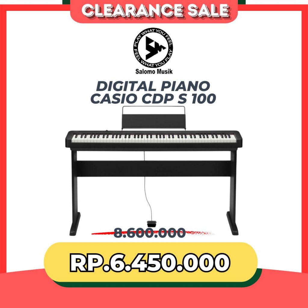 Digital Piano Casio CDP S100 Original