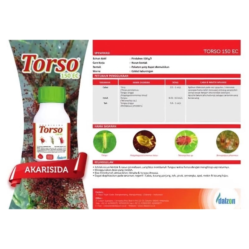 TORSO 150EC Akarisida & Insektisida