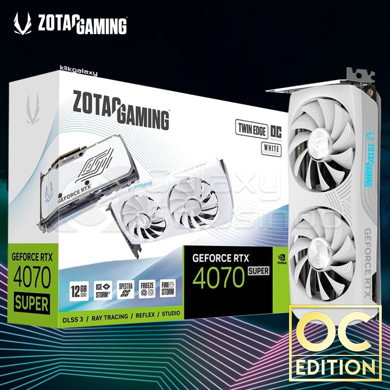 RTX4070 Super Twin Edge OC White 12GB DDR6X