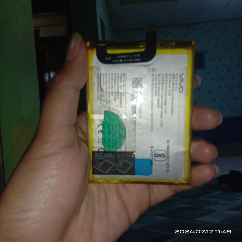 baterai vivo y51l b95