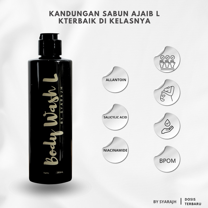 SABUN AJAIB L BY SYARAJH ( DOSIS TERBARU )