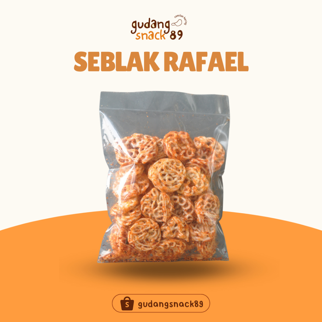 

Kerupuk Seblak Rafael 250gr 125g | Kerupuk Mawar Pedas Daun Jeruk | Sebring Pedas