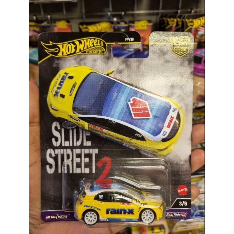 Hotwheels Slide Street2 Toyota GR Corolla