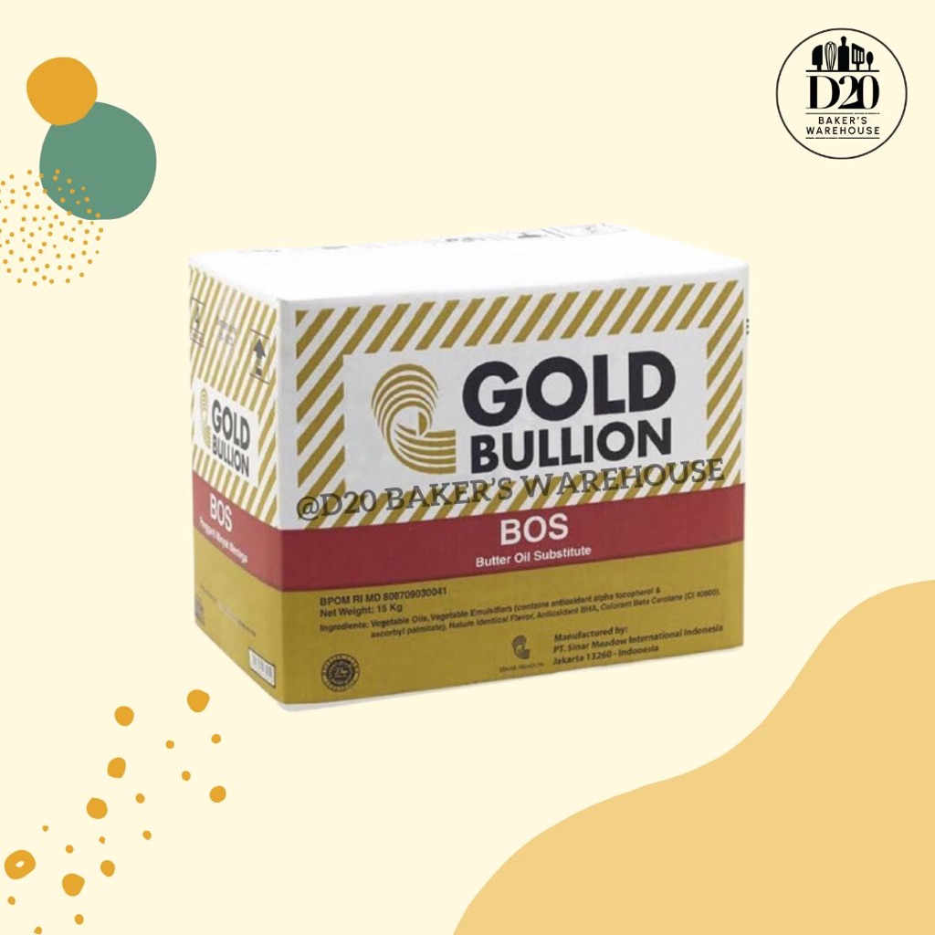

Gold Bullion Bos Butter Oil Substitute 15kg