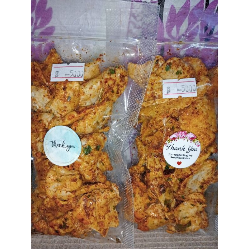 Basreng Chili oil daun jeruk seuhah