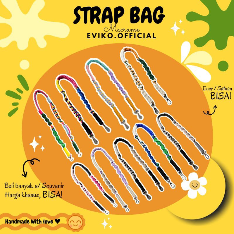 [READY STOK] Strap Bag Macrame by eviko