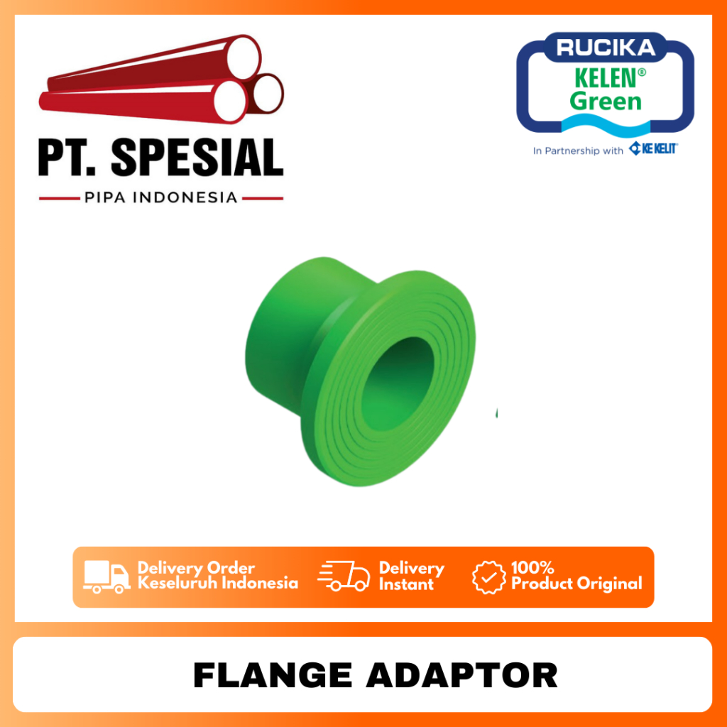 Flange Adaptor PPR Rucika / Flange PPR Rucika - 10