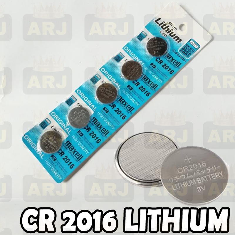 BATTERY BATERAI LITHIUM CR2016 LITHIUM BATERAI BATTERY CMOS LITHIUM CR2016 (HARGA SATUAN)