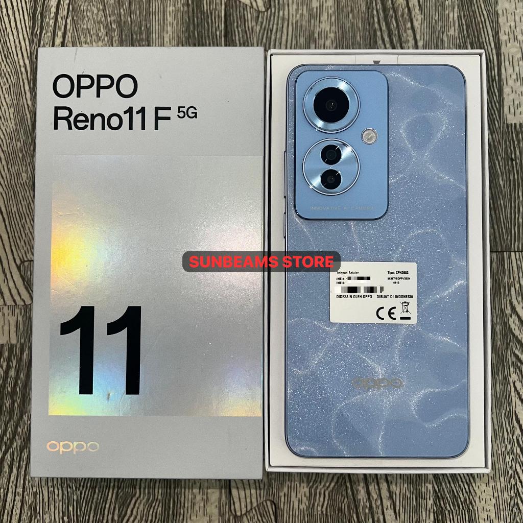 Oppo Reno 11F 5G 8/256 Second Fullset Bekas Resmi