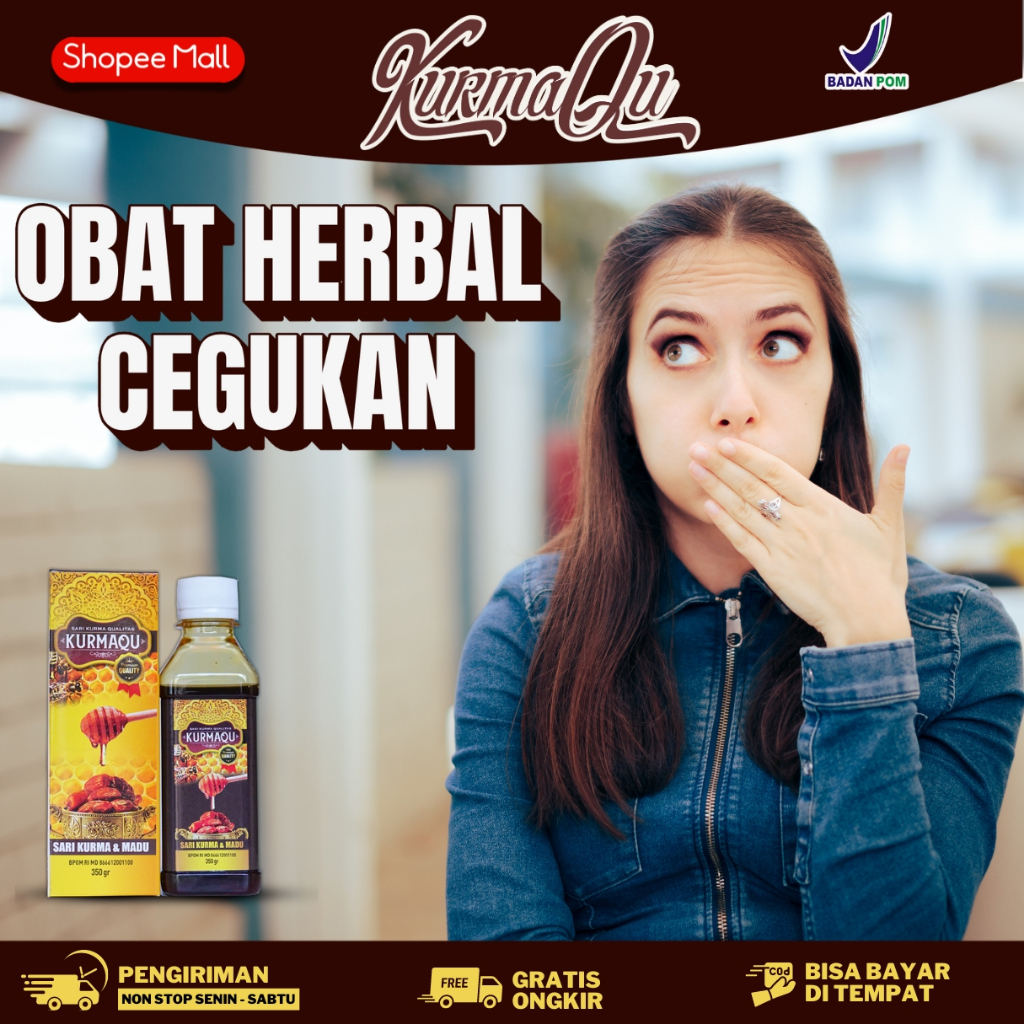 Madu KurmaQu - Obat Cegukan - Cegukan Terus Menerus - Obat Sering Sendawa - Penghilang Sendawa