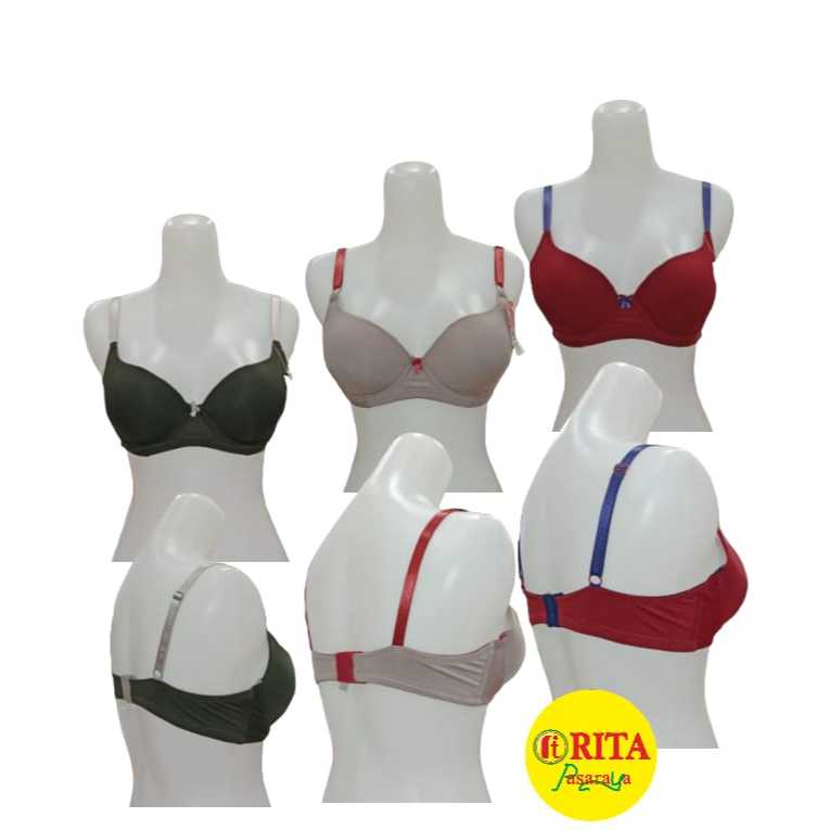 Christine BH Berkawat Busa Tipis Bundle 2pcs - RITA