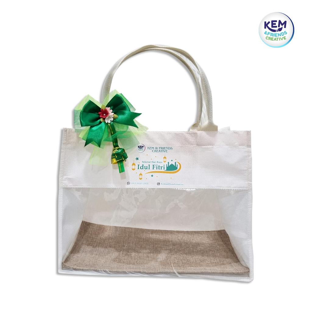 

Tas Mika Katun Spound Hampers / Tas Souvenir / Tas Goodie Bag Hampers Lebaran Idul Fitri