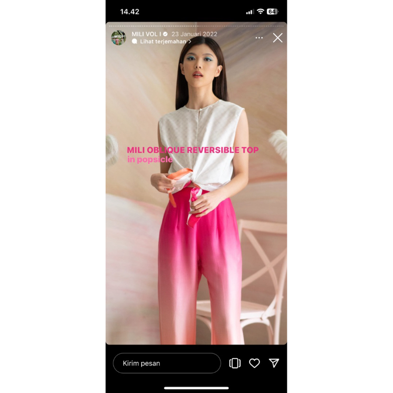 Novere mili top preloved