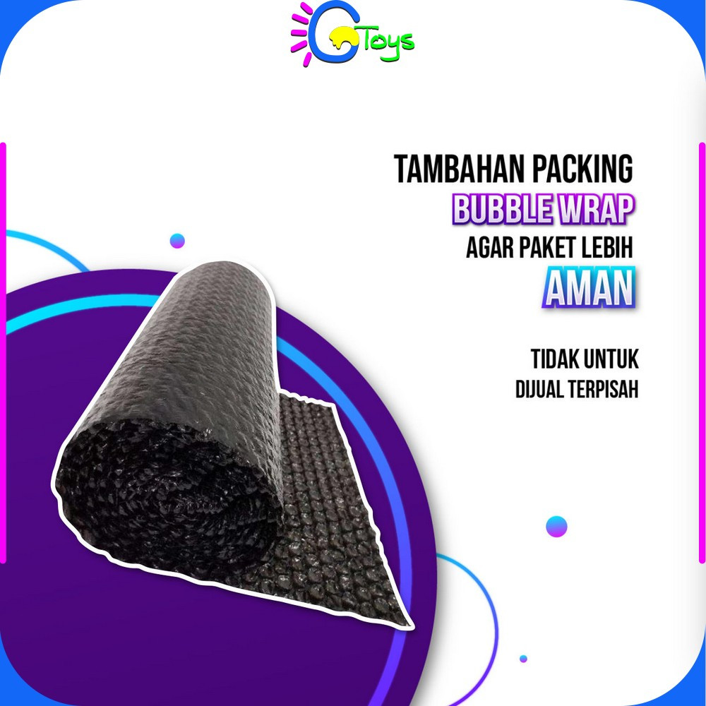 

CR Tambahan packing Bubble Wrap agar paket lebih aman dan safety