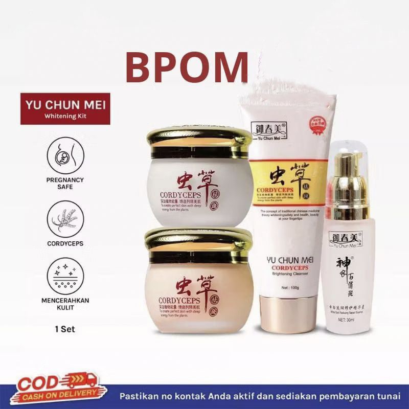 YU CHUN MEI Cordyceps Kit | Bpom Original Lokal | Yu chun mei balikpapan