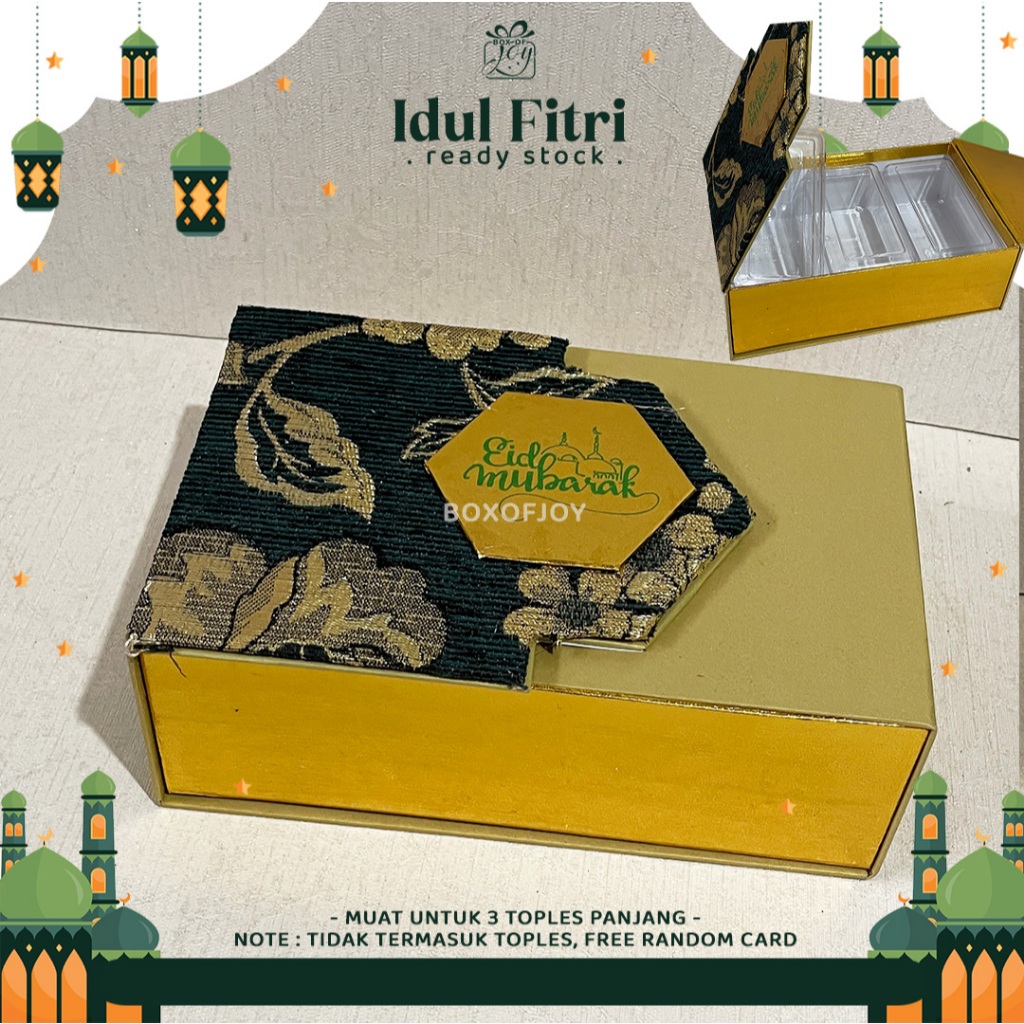 

IDUL FITRI BOX / FLP05/FLIP HEXAGON/24,5x15,5x8