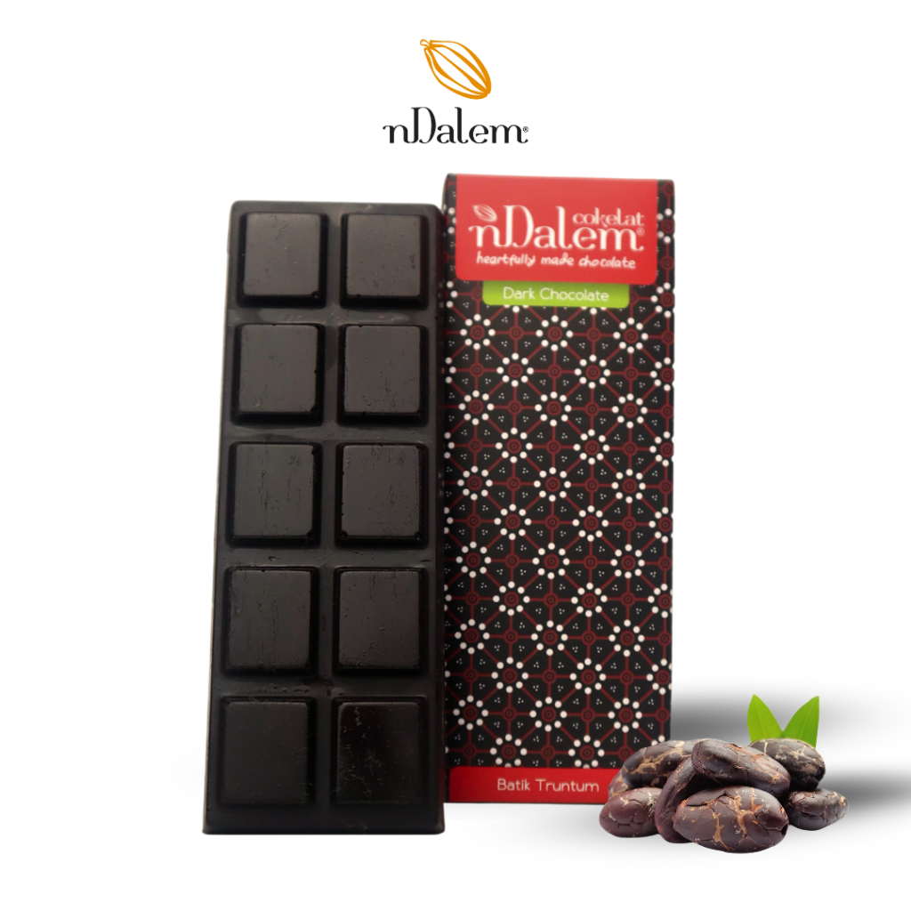 

Cokelat nDalem | Snack Coklat Batang Hitam Original Jogja | Creamy Dark Chocolate Bar 50 gram