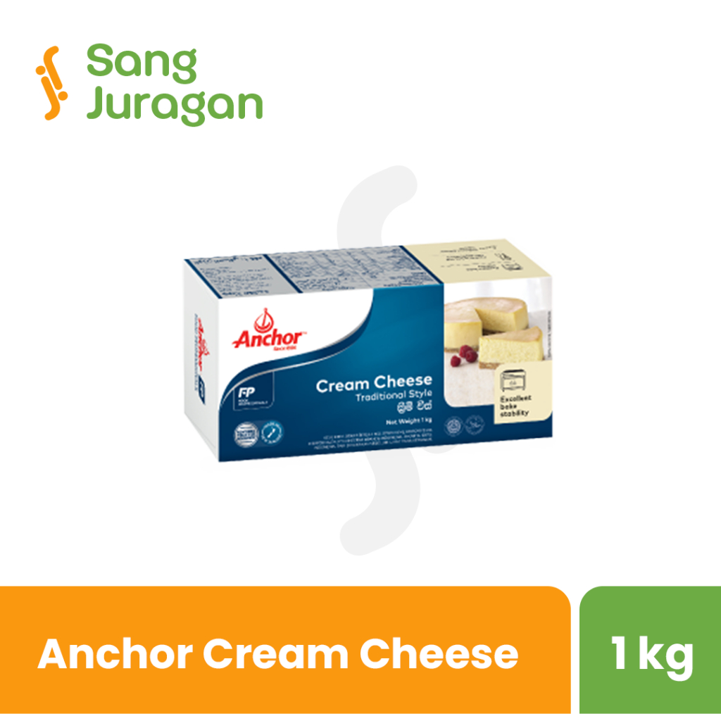 

Anchor Cream 1 kg / Cream Cheese / Krim Keju / Cheese Cake