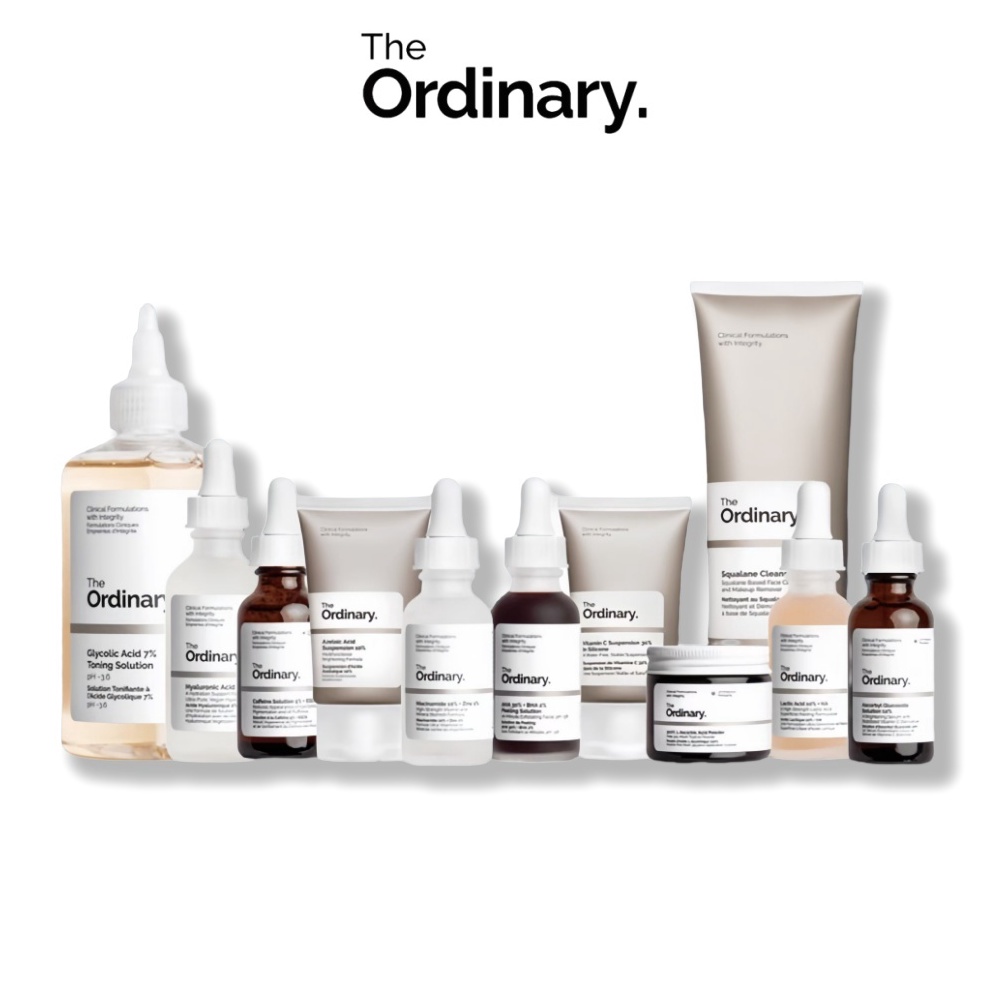 KODE J1F3 The Ordinary Alpha Arbutin  Salicylic Acid  Glycolic  Hyaluronic Acid  Niacinamide  Retino