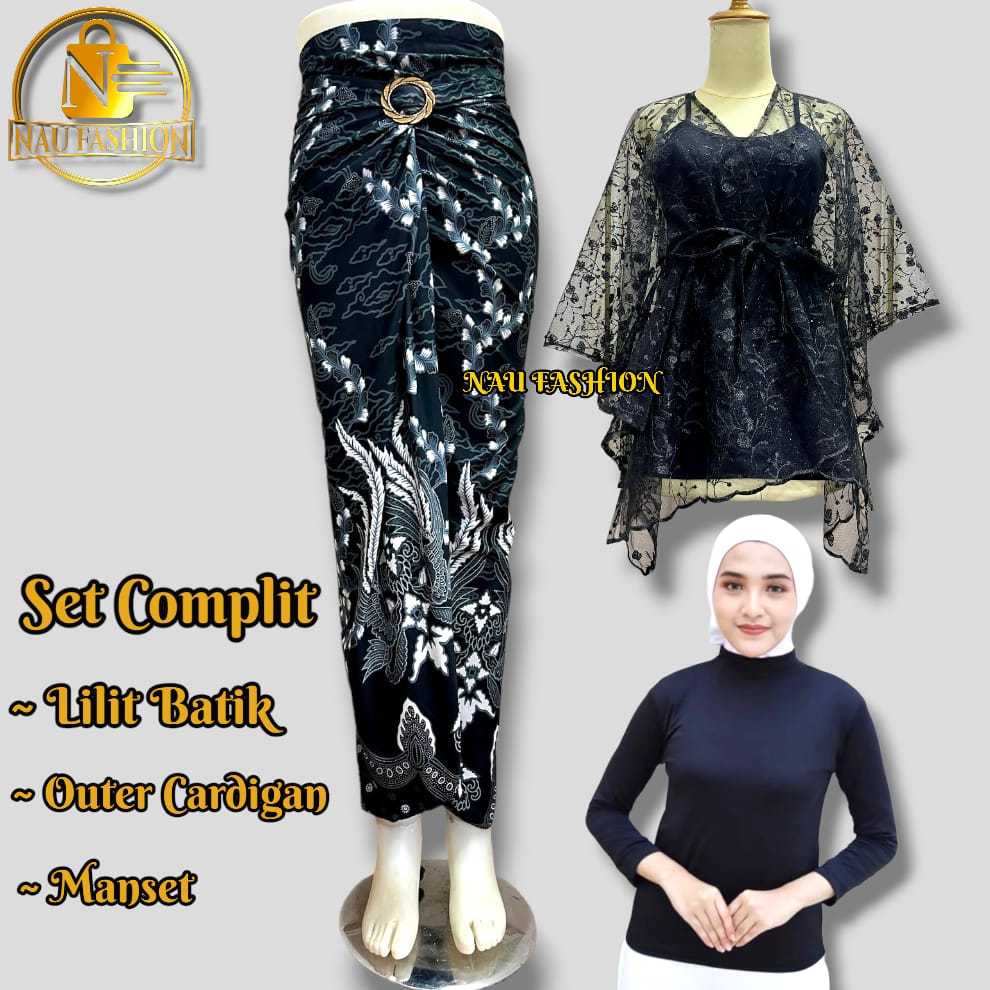 set batik kekinian outfit wisuda dan kondangan terbaru 2024