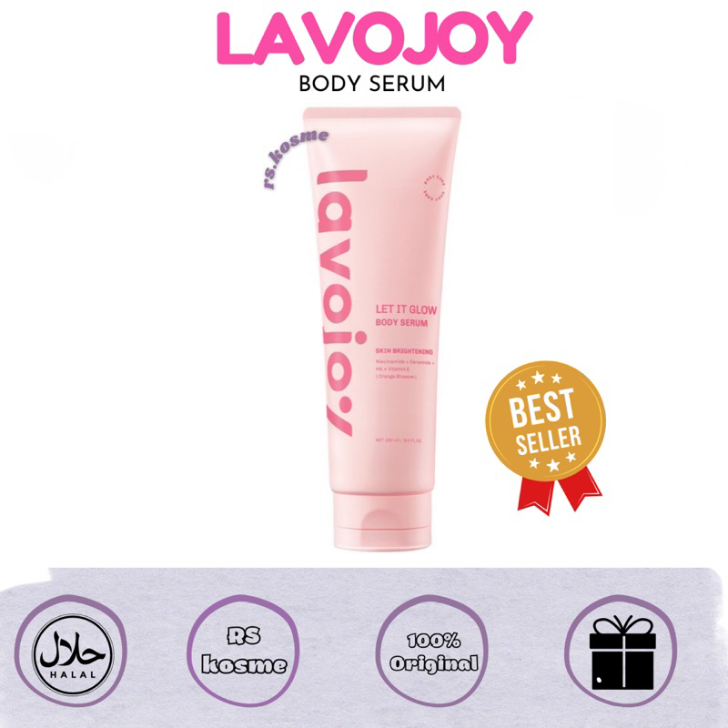 READY SIAP KIRIM, LVJ Lavojoy Let ig Glow body serum 180ml