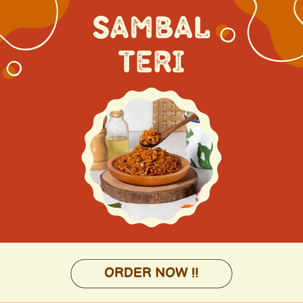 

NTD - Sambal Teri Puedes Pol - 150Gr