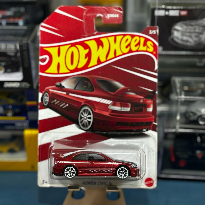 Hot Wheels Honda Civic SI - Red | HW | HOTWHEELS