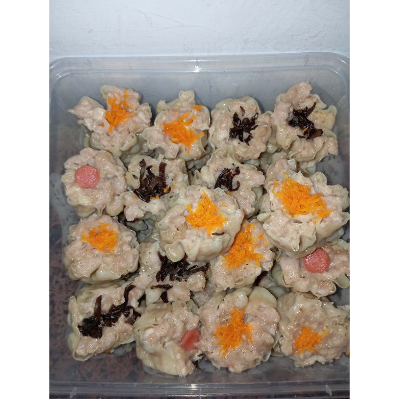 

Dimsum Ayam 2,500 an dengan berbagai toping (Frozen Food)