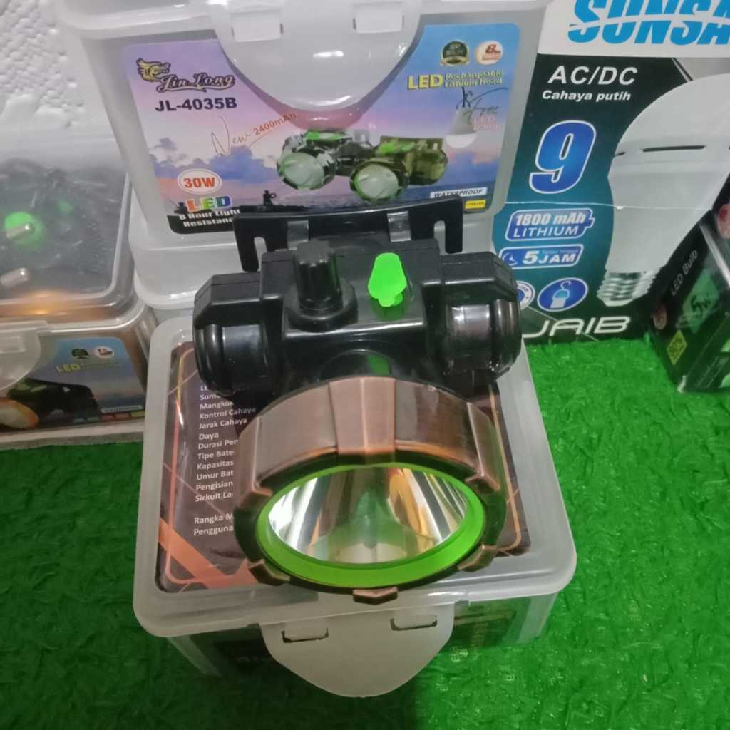 SENTER KEPALA JINLONG/Senter kepala merk Jinlong