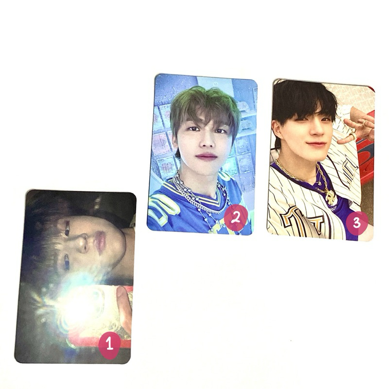 (BACA DESKRIPSI) PHOTOCARD PC NCT DREAM JENO JAEMIN DIGIPACK GLITCH MODE BEATBOX MIXTAPE