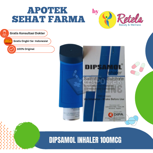 DIPSAMOL INHALER 100MCG