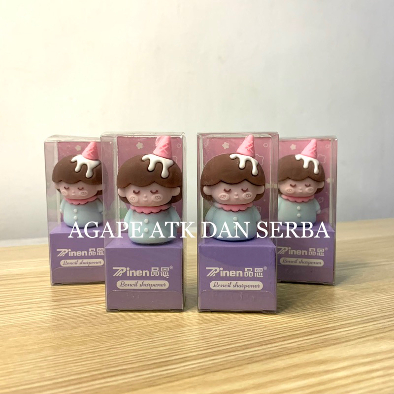 

RAUTAN PUTAR / OROTAN SHARPENER LUCU BENTUK CEWEK ES KRIM LUCU