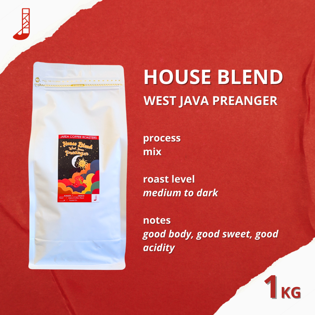 

Kopi House Blend Java Preanger 1kg | Premium Roasted Coffee