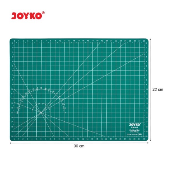 

DAHSYAT Cutting Mat Alas Potong Joyko CMA4 Cutting Pad Board Doublesided DIY Tool Cutting BoardPapan Pot