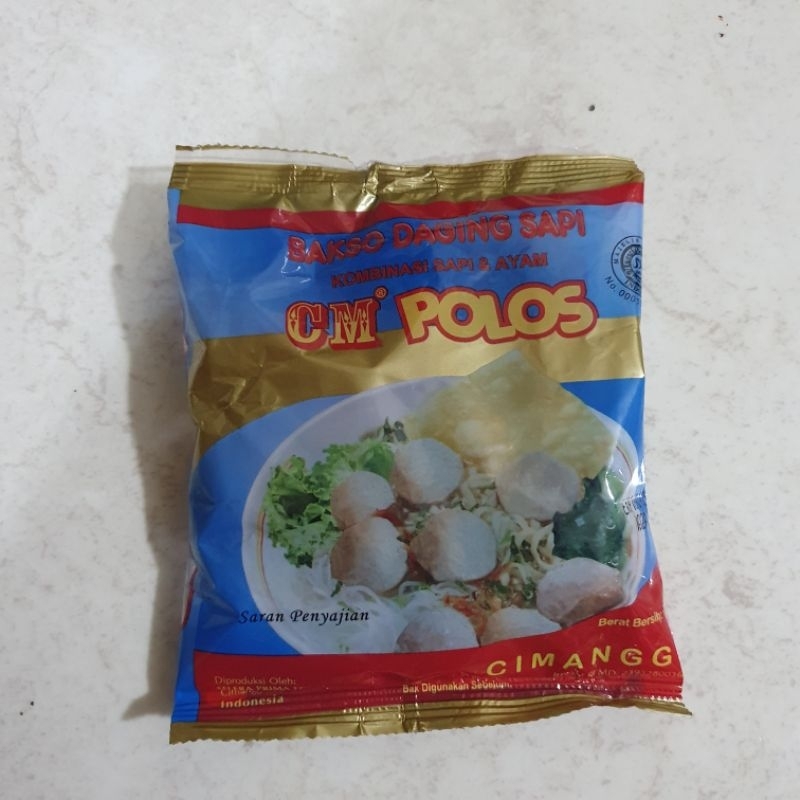 

bakso super polos / bakso cimanggis/ polos cimanggis/ bakso cm / bakso isi 10 butir