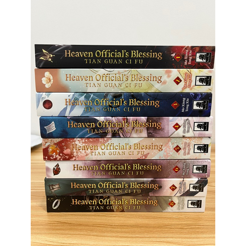 PRELOVED HEAVEN OFFICIAL’S BLESSING / TGCF ORI ENGLISH VOL 1-8