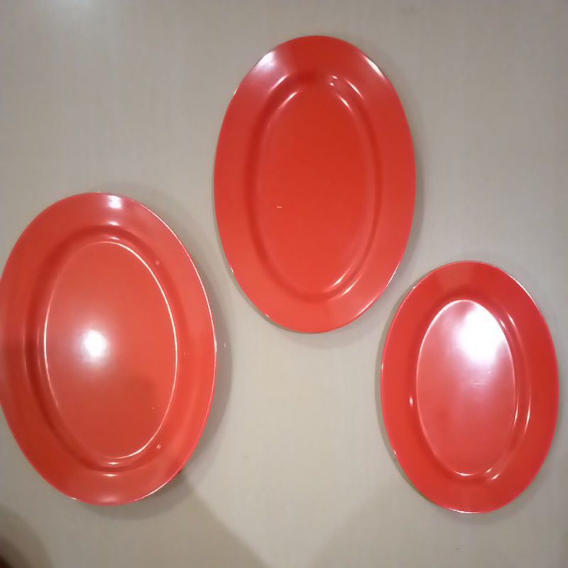 piring saji oval set
