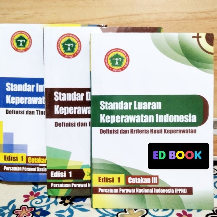KI3 Paket 3 Buku Ppni Siki Slki Sdki  Buku Keperawatan