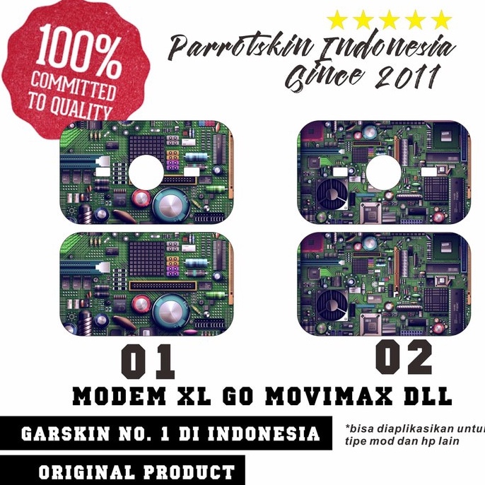 TERBARU Garskin Modem XL GO movimax huawei e5573 e5577 motherboard edition