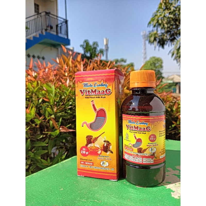 Apotik_Nugroho Vitmaag Madu Asam Lambung Paling Ampuh 230Gram
